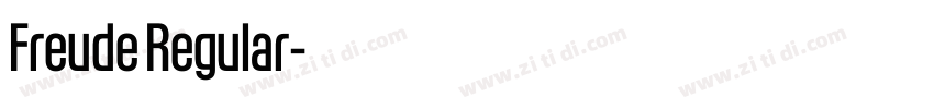 Freude Regular字体转换 Freude Regular字体转换